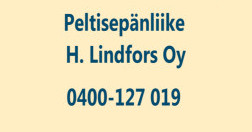 Peltisepänliike H. Lindfors Oy logo